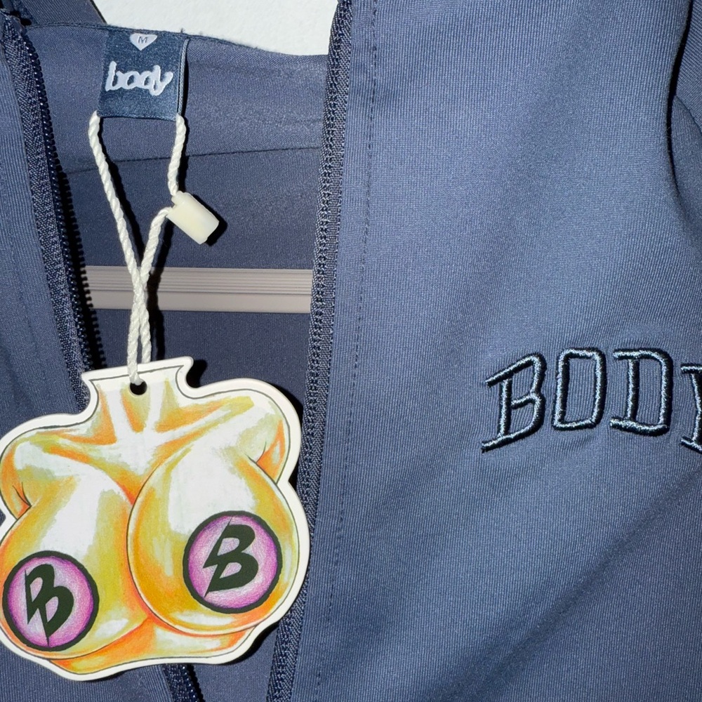 Body By Raven Tracy Body Basics Top in Navy Blue